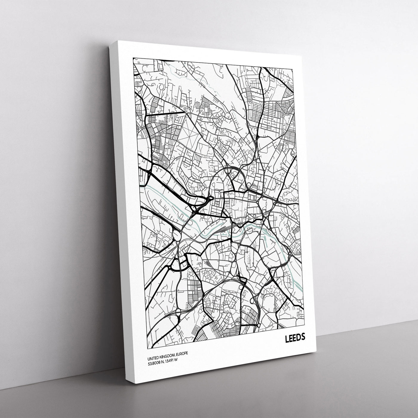 Map Leeds Uk