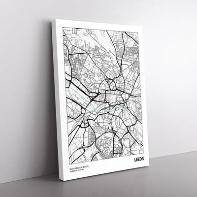 Map Leeds Uk