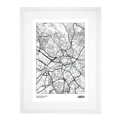 Map Leeds UK