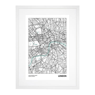 Map London UK