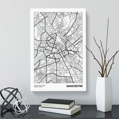 Map Manchester Uk