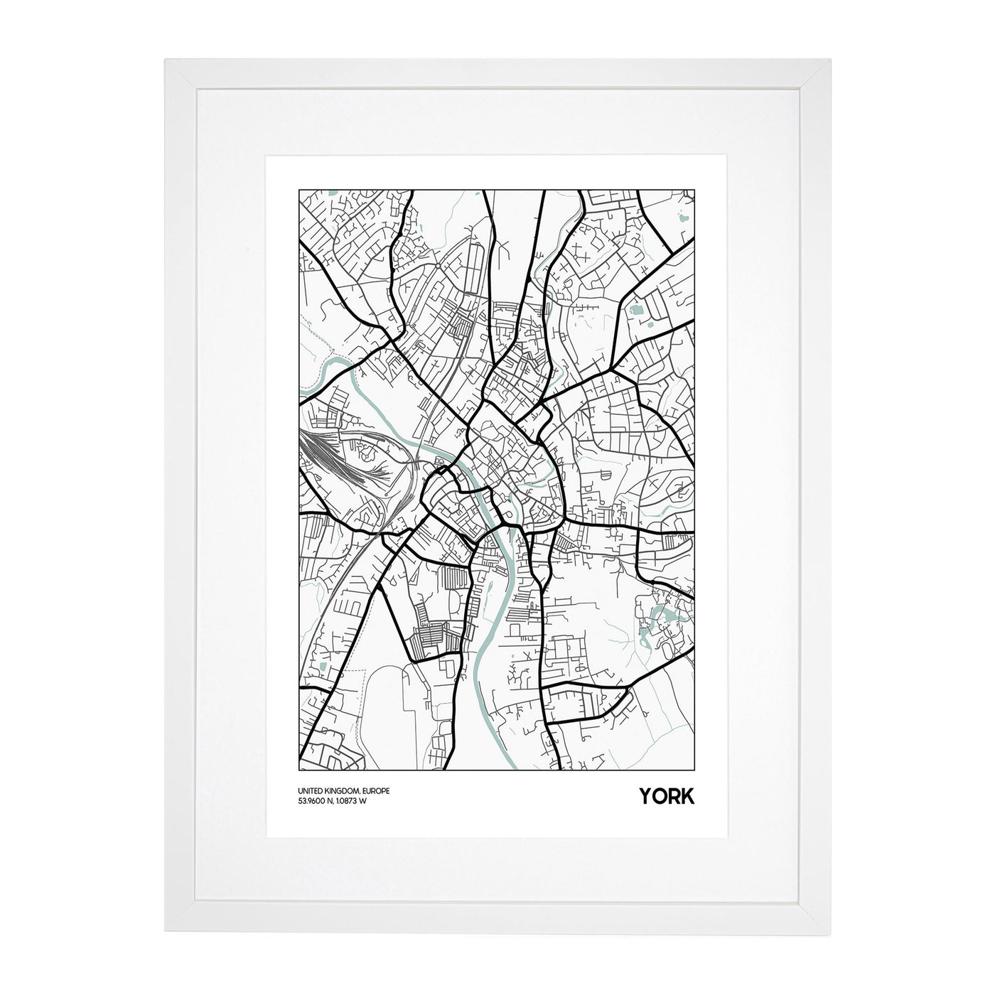 Map York UK