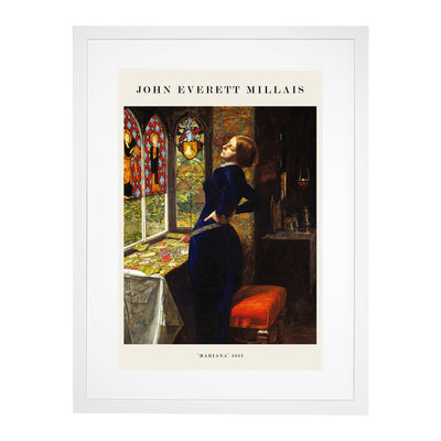 Mariana Print By John Everett Millais