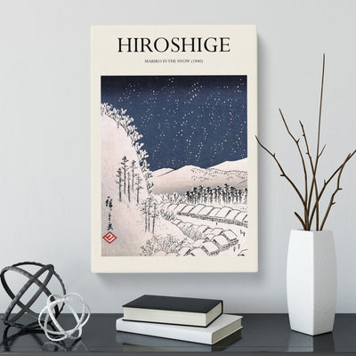Mariko In The Snow Print By Utagawa Hiroshige