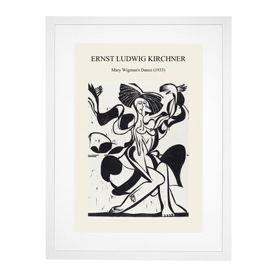 Mary Wigmans Dance Print By Ernst Ludwig Kirchner