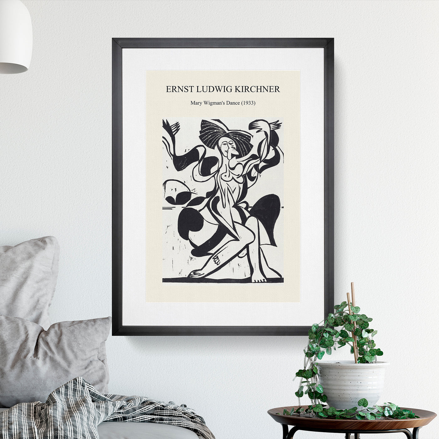 Mary Wigmans Dance Print By Ernst Ludwig Kirchner