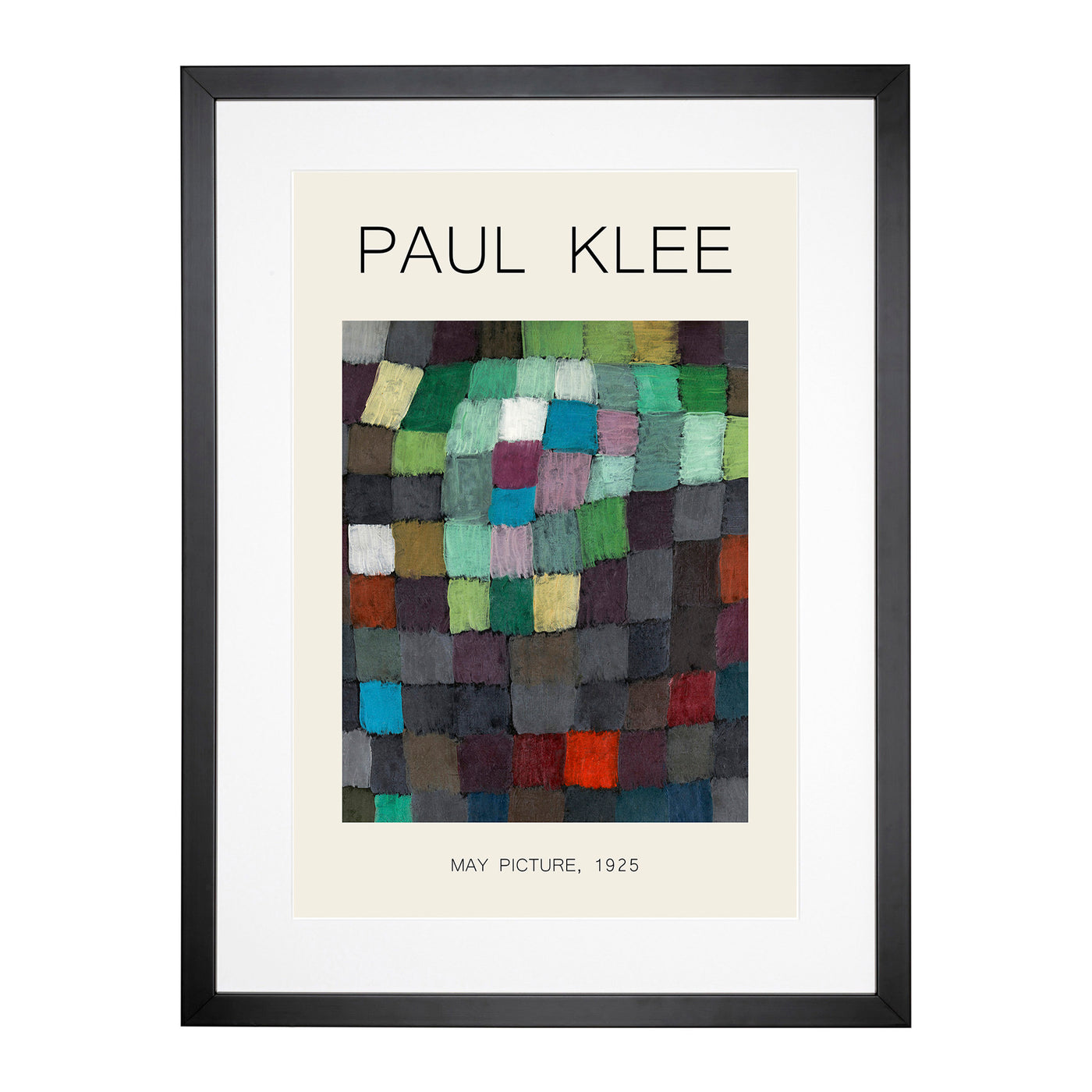 May Picture Print By Paul Klee Framed Print Main Image