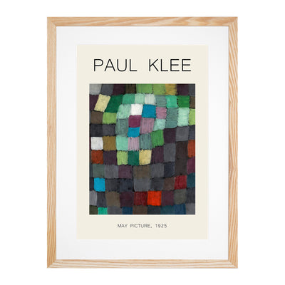 May Picture Print By Paul Klee