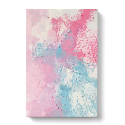Meeting Friends In Abstract Canvas Print Main Image