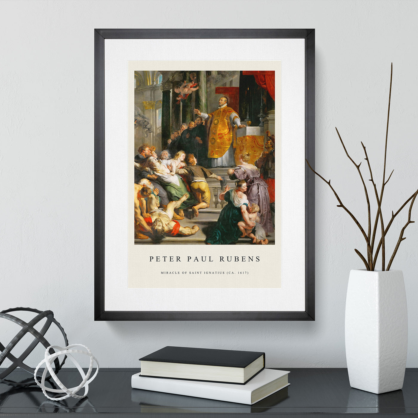 Miracles Print By Peter Paul Rubens