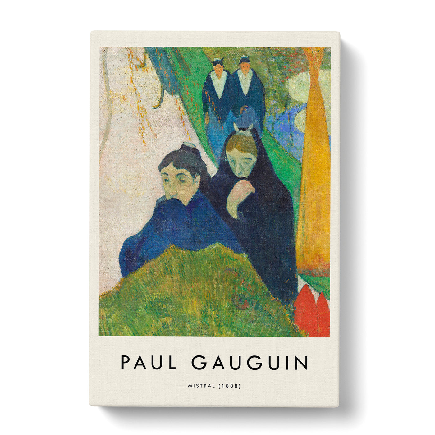 Mistral Print By Paul Gauguin Canvas Print Main Image