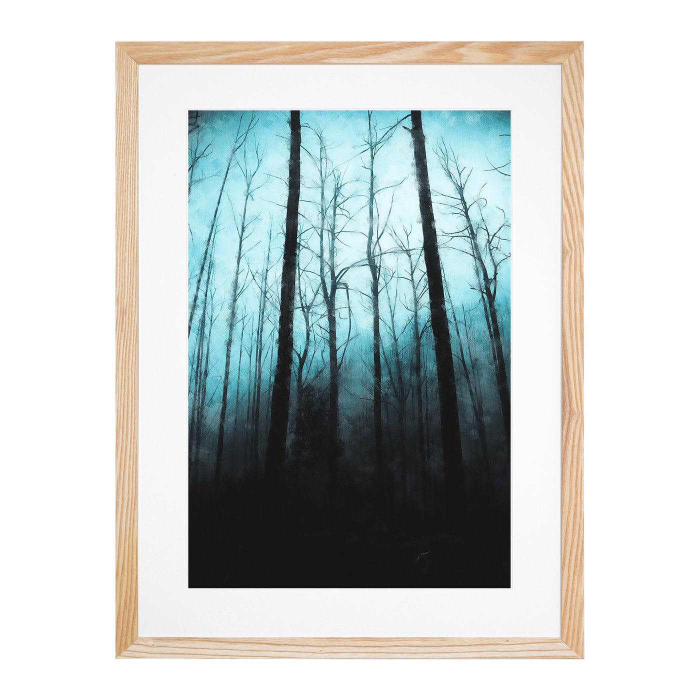 Misty Forest Abstract