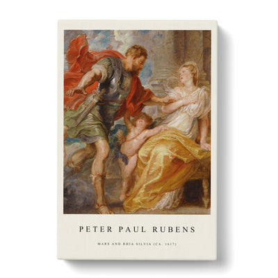 Modello Print By Peter Paul Rubens Canvas Print Main Image