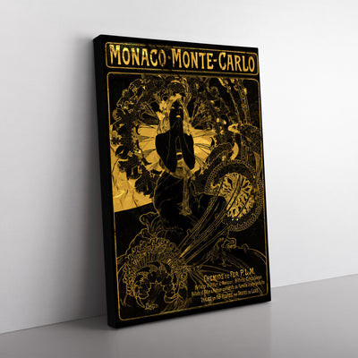 Monaco Monte Carlo By Alphonse Mucha