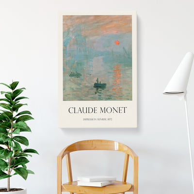 Monet   Impression, Sunrise Print By Claude Monet