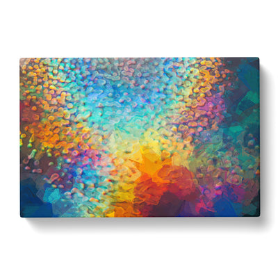 Mood Of The Rainbow In Abstract Canvas Print Main Image