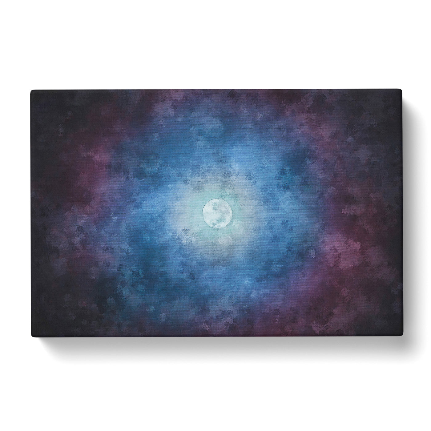Moon In The Sky Painting Canvas Print Main Image