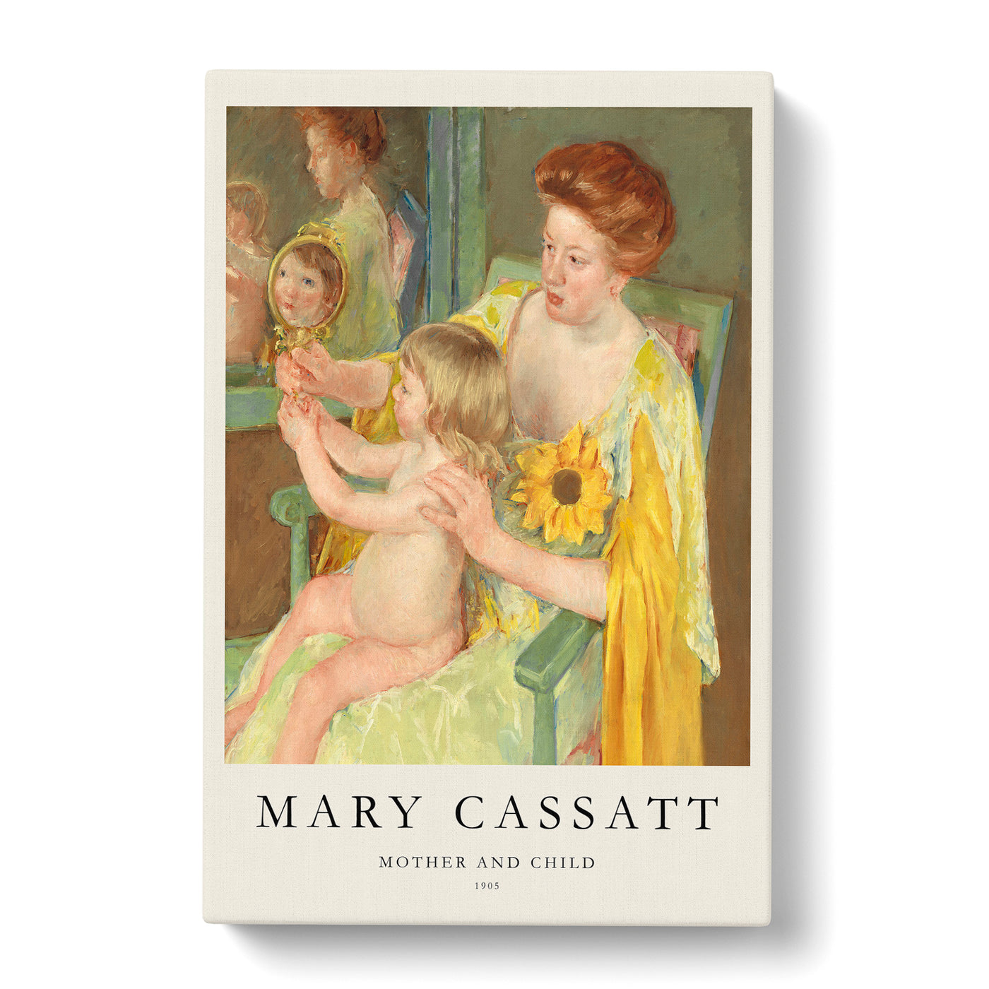 Mother And Child Vol.1 Print By Mary Cassatt Canvas Print Main Image