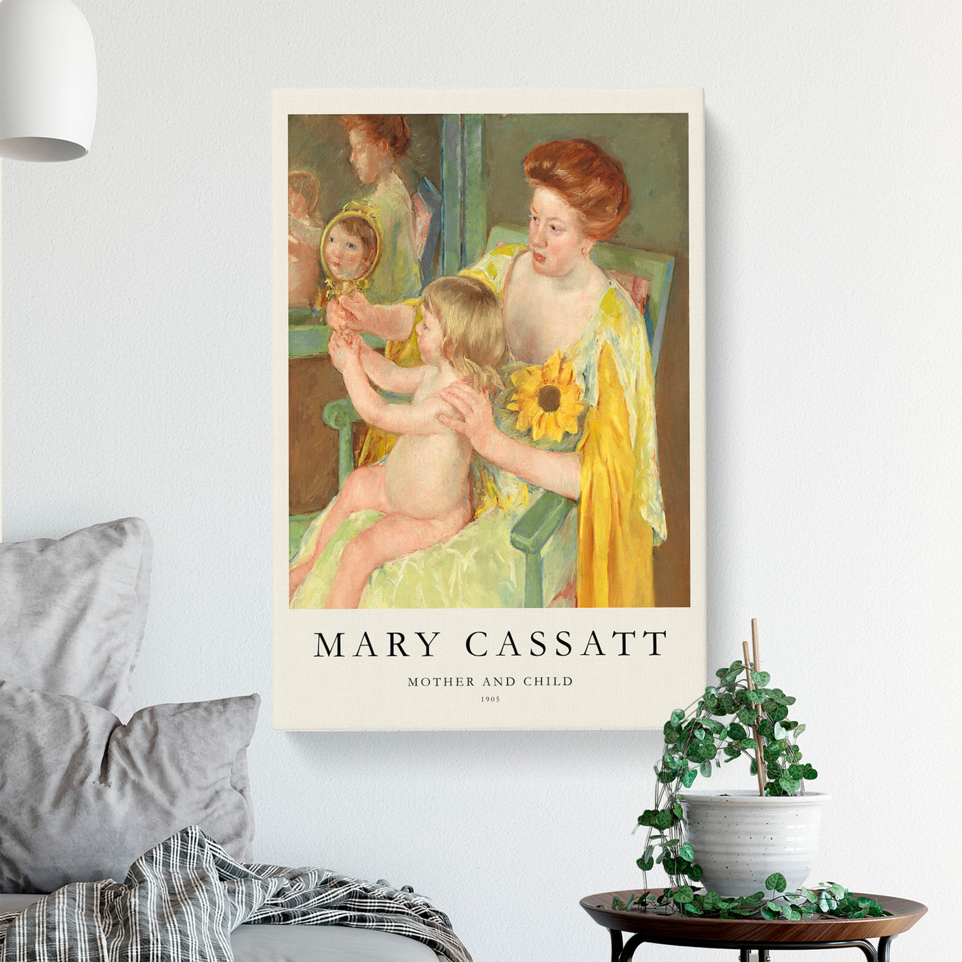 Mother And Child Vol.1 Print By Mary Cassatt
