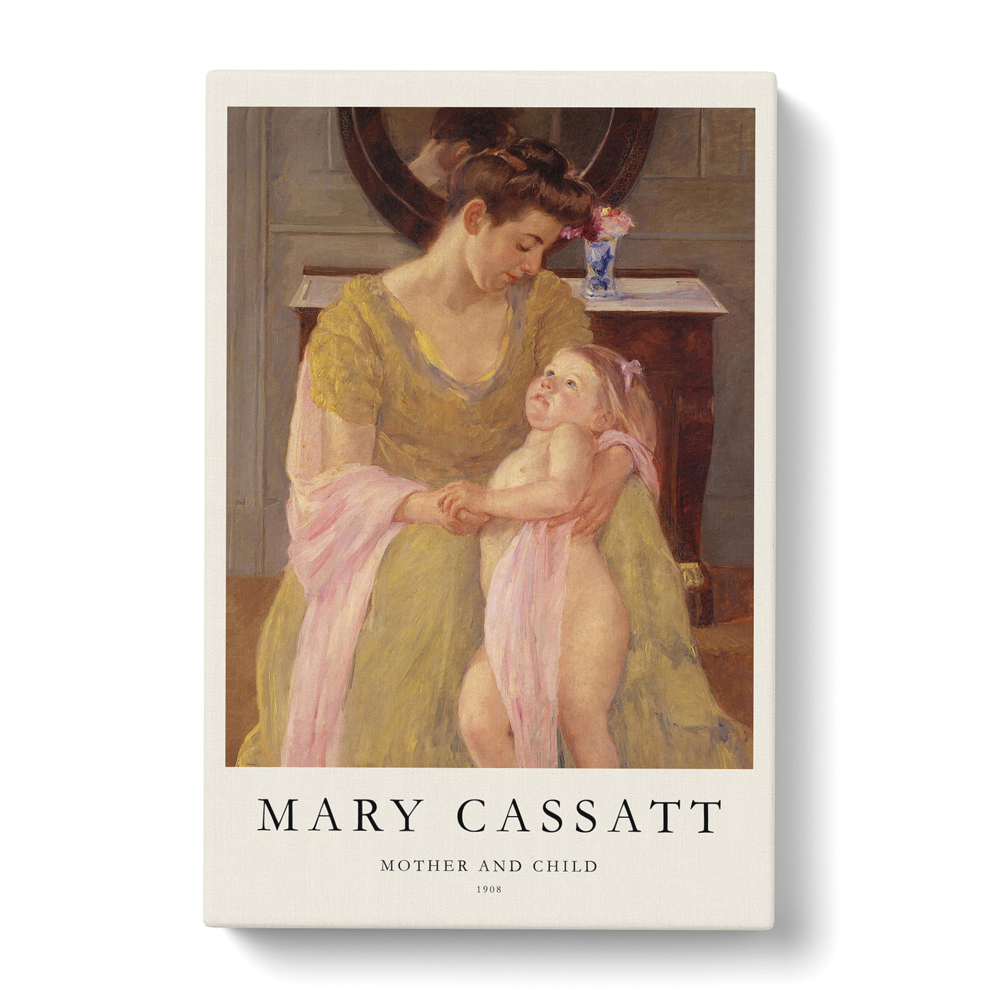 Mother And Child Vol.6 Print By Mary Cassatt Canvas Print Main Image