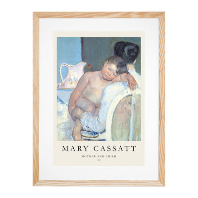 Mother And Child Vol.7 Print By Mary Cassatt