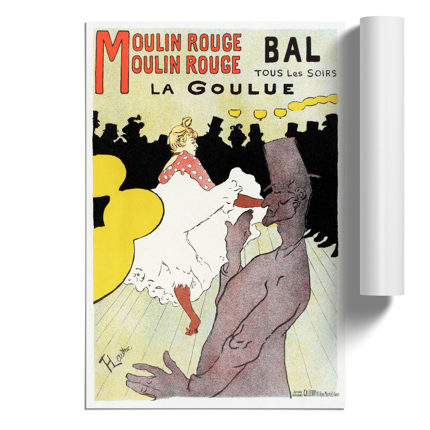 Moulin Rouge La Goulue Vol.2 By Henri De Toulouse Lautrec