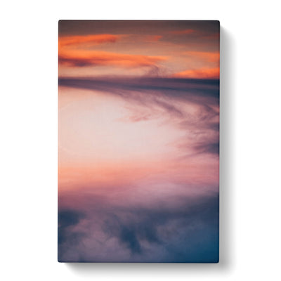 Movement Of Clouds In Abstract Canvas Print Main Image