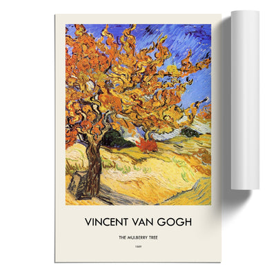 Mulberry Tree Print By Vincent Van Gogh