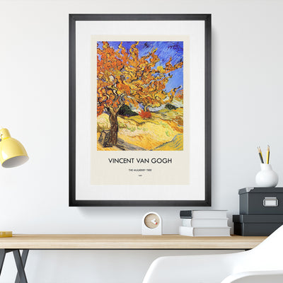 Mulberry Tree Print By Vincent Van Gogh