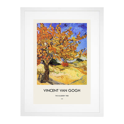 Mulberry Tree Print By Vincent Van Gogh