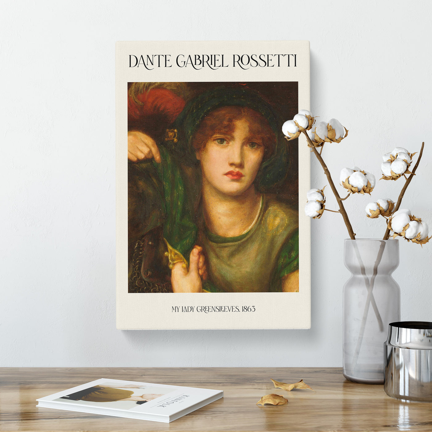 My Lady Greensleeves Print By Dante Gabriel Rossetti