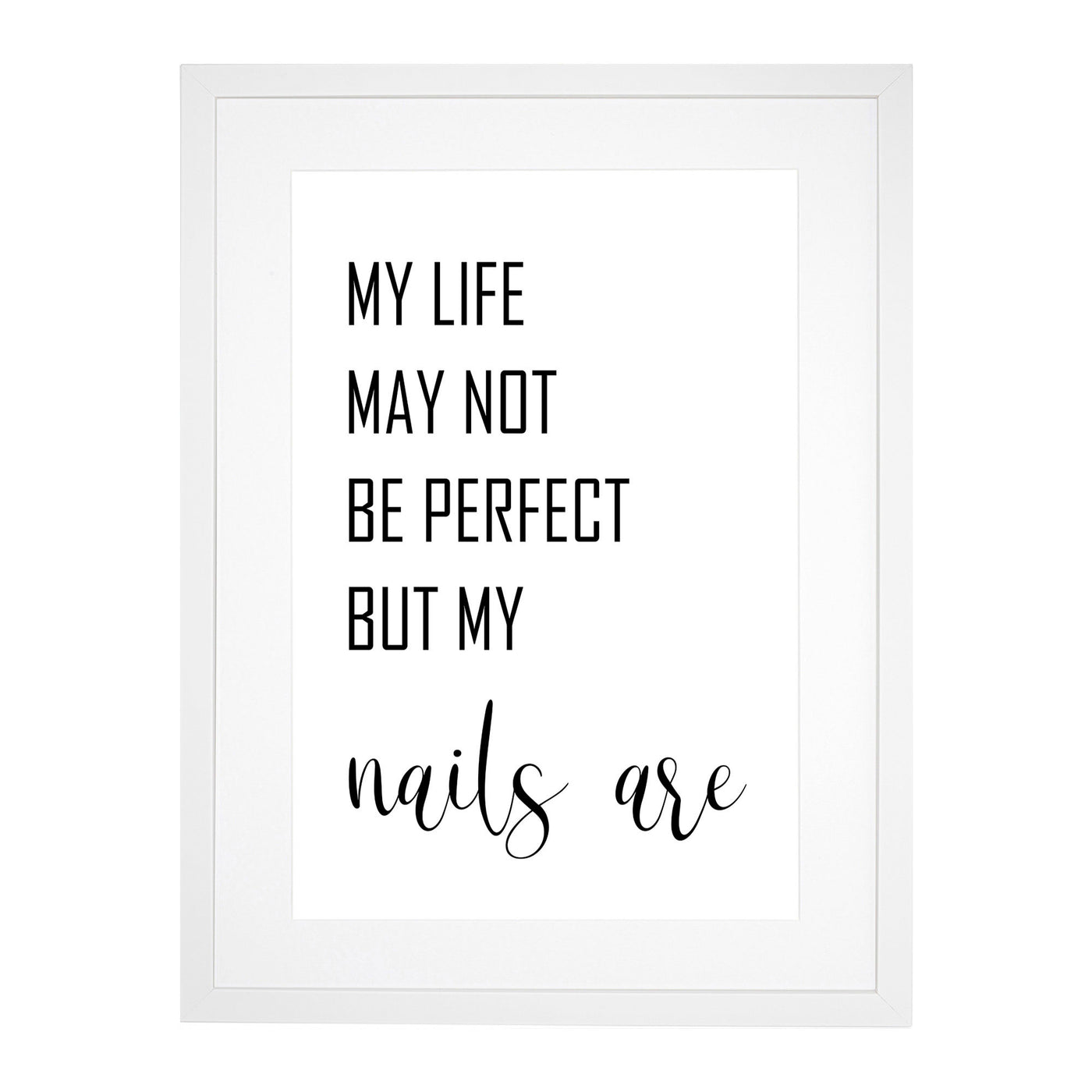 My Life May Not Be Perfect