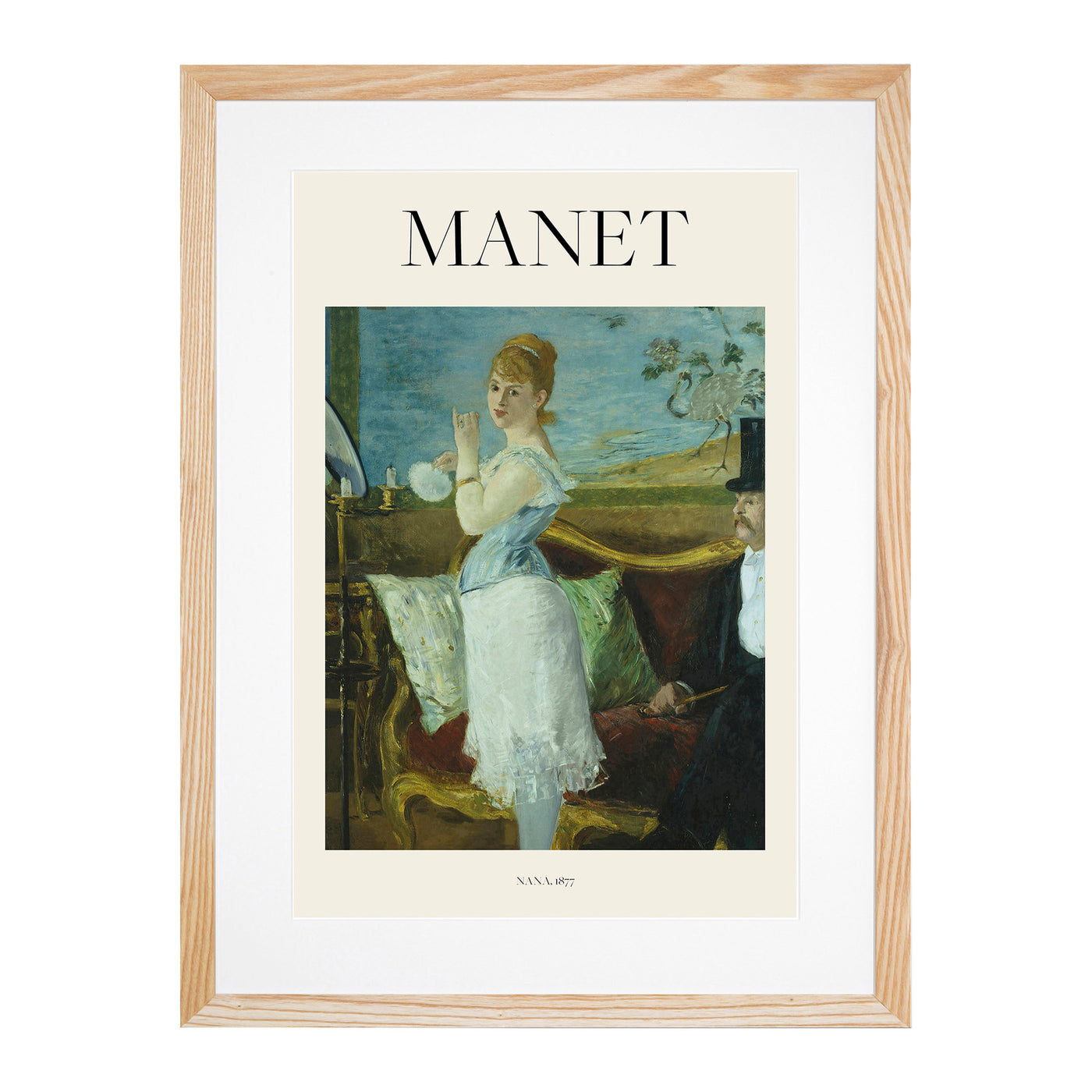 Nana Print By Edouard Manet