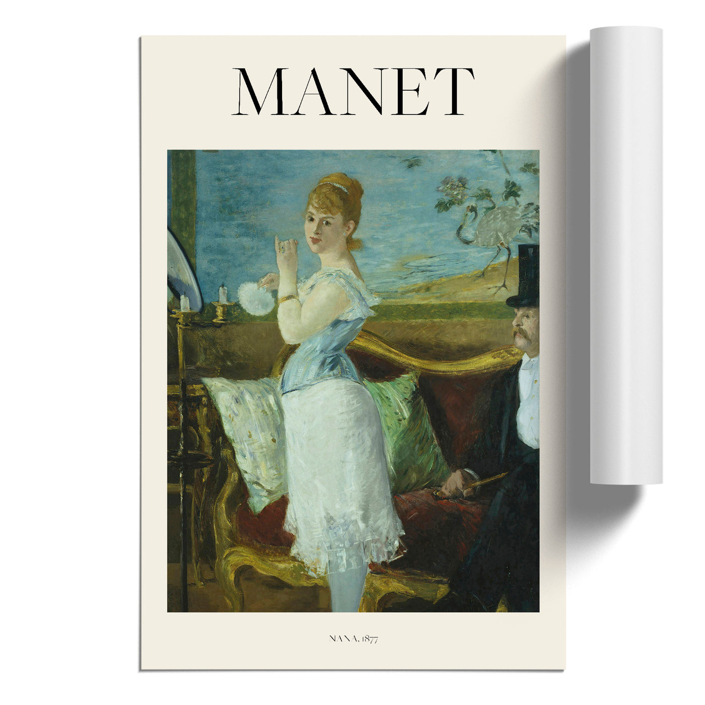 Nana Print By Edouard Manet