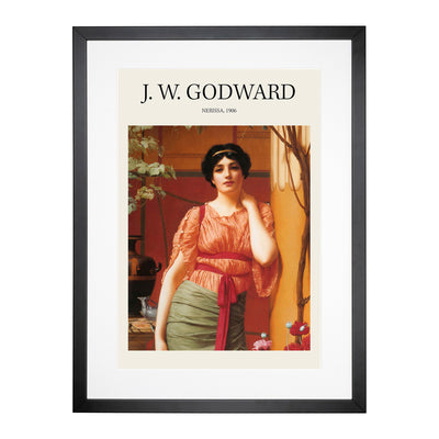 Nerissa Print By John William Godward Framed Print Main Image