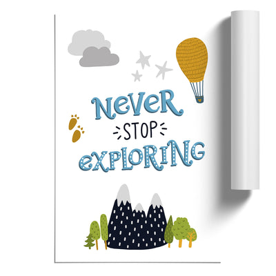 Never Stop Exploring