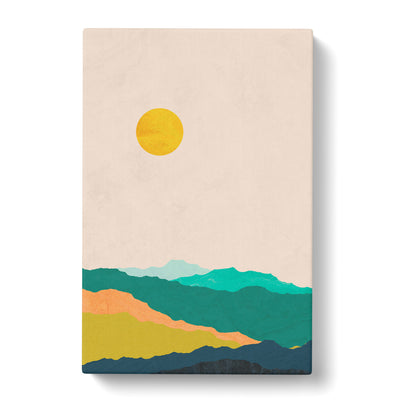 Nordic Minimalist Landscape No.1 Canvas Print Main Image