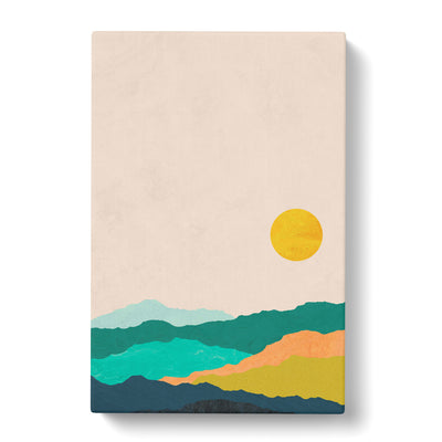 Nordic Minimalist Landscape No.3 Canvas Print Main Image