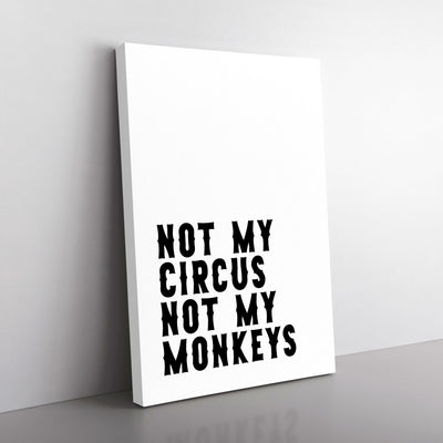 Not My Circus Not My Monkeys