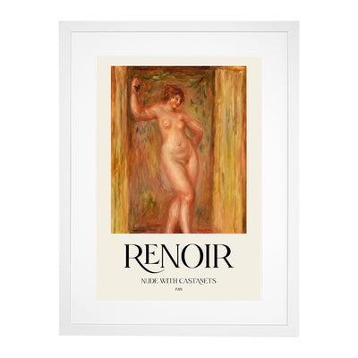 Nude With Castanets Print By Pierre-Auguste Renoir