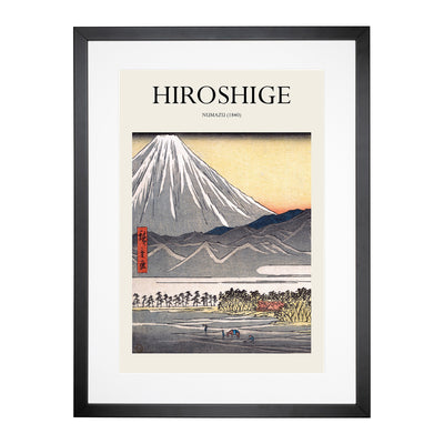Numazu Print By Utagawa Hiroshige Framed Print Main Image