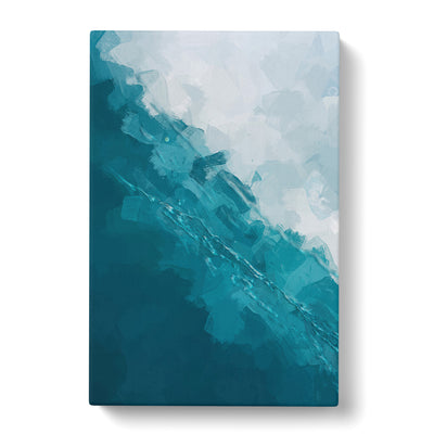 Ocean Droplets In Abstract Canvas Print Main Image