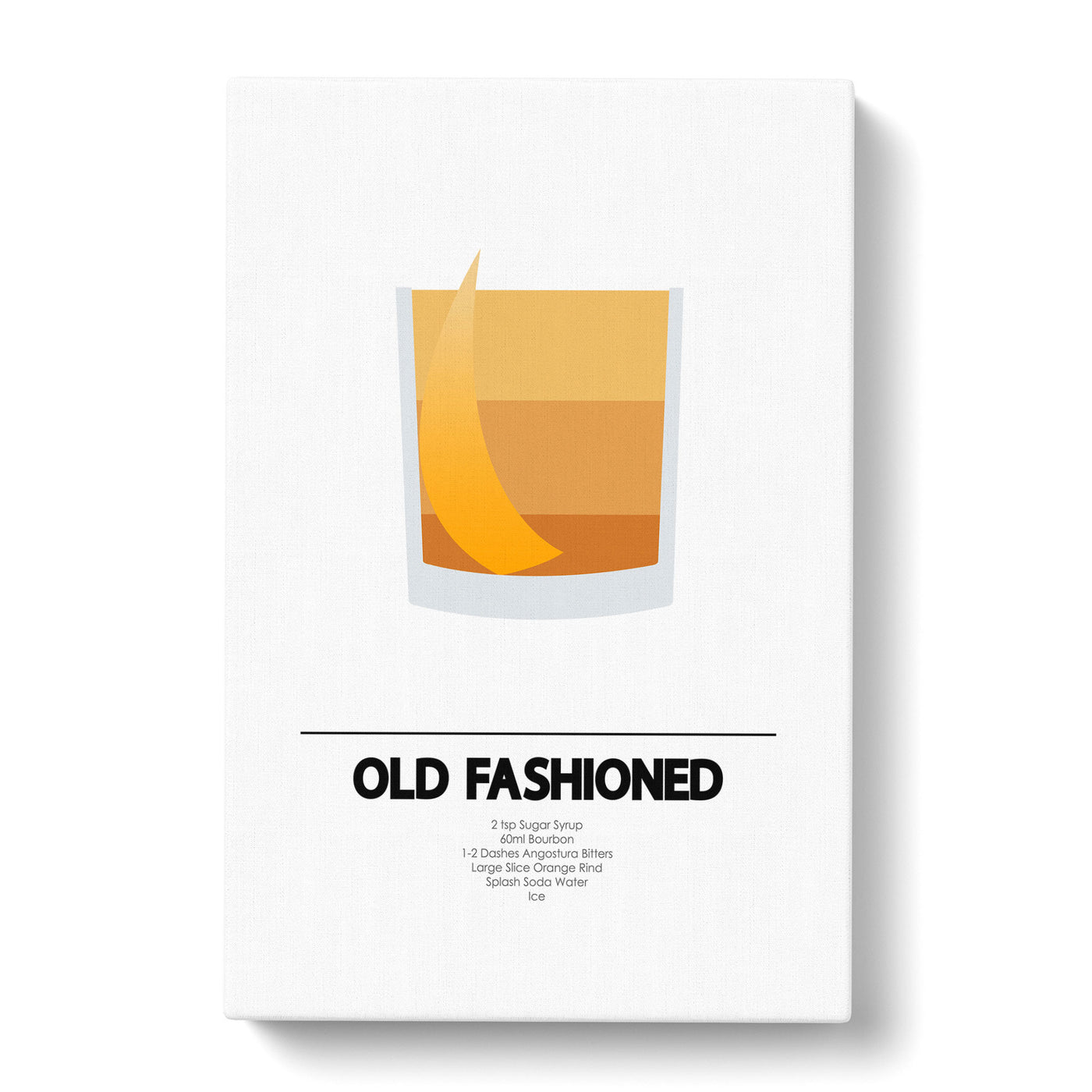 Old Fashioned Cocktail Canvas Print Main Image