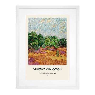 Olive Trees Print By Vincent Van Gogh