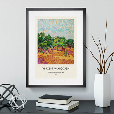 Olive Trees Print By Vincent Van Gogh