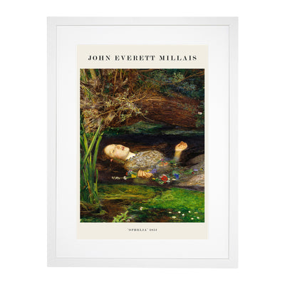 Ophelia Print By John Everett Millais