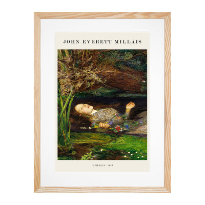 Ophelia Print By John Everett Millais