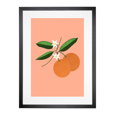 Orange Blossom Beige V2 Framed Print Main Image