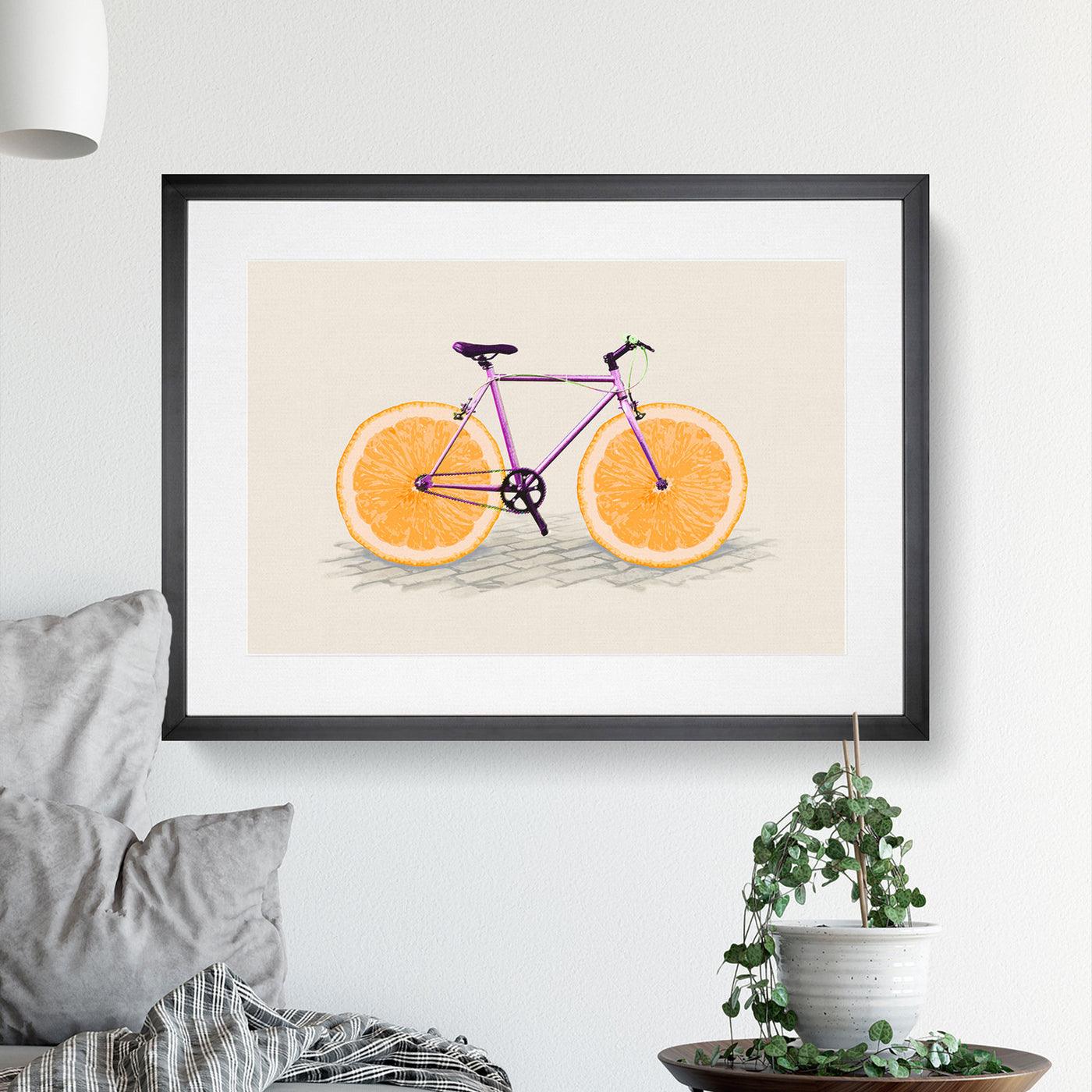 Orange Slice Bicycle