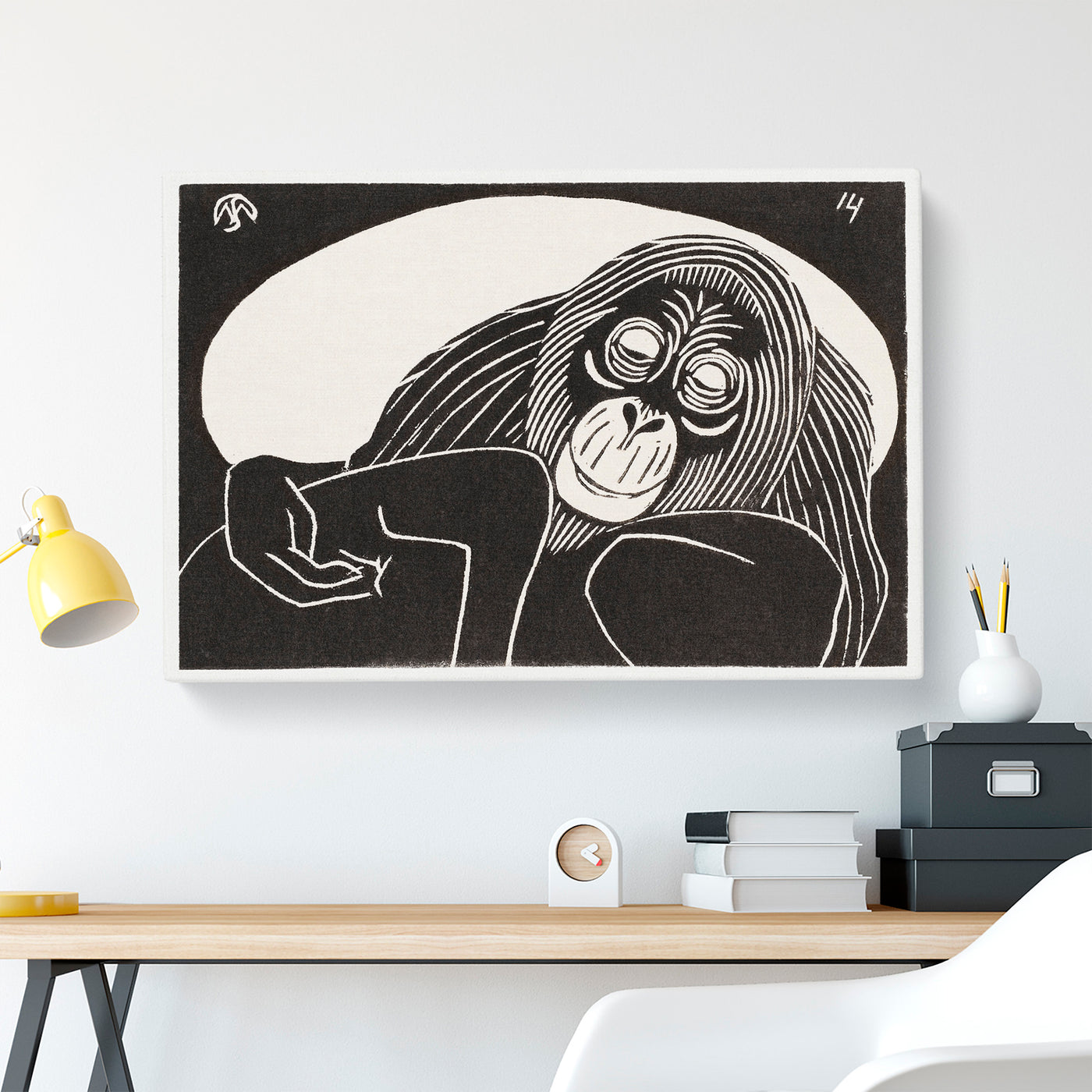 Orangutan by Samuel De Mesquita